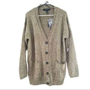 Oversized button up cardigan NWT